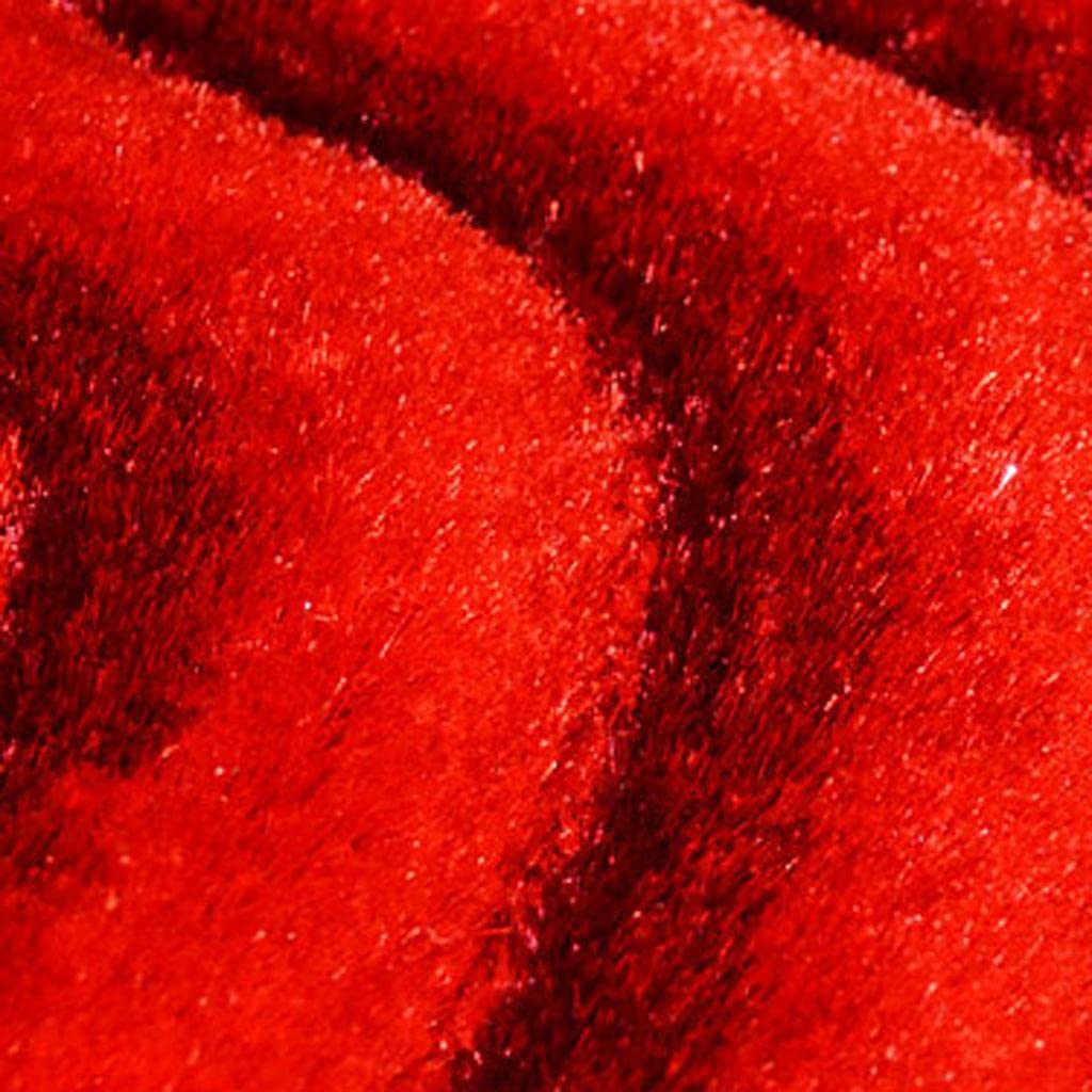 CLUB BOLLYWOOD® 3D Effect Rose Floor Rug Super Soft Flower Shape Decorative Carpet Red| Home & Garden | Rugs & Carpets | Area Rugs | Area Rugs