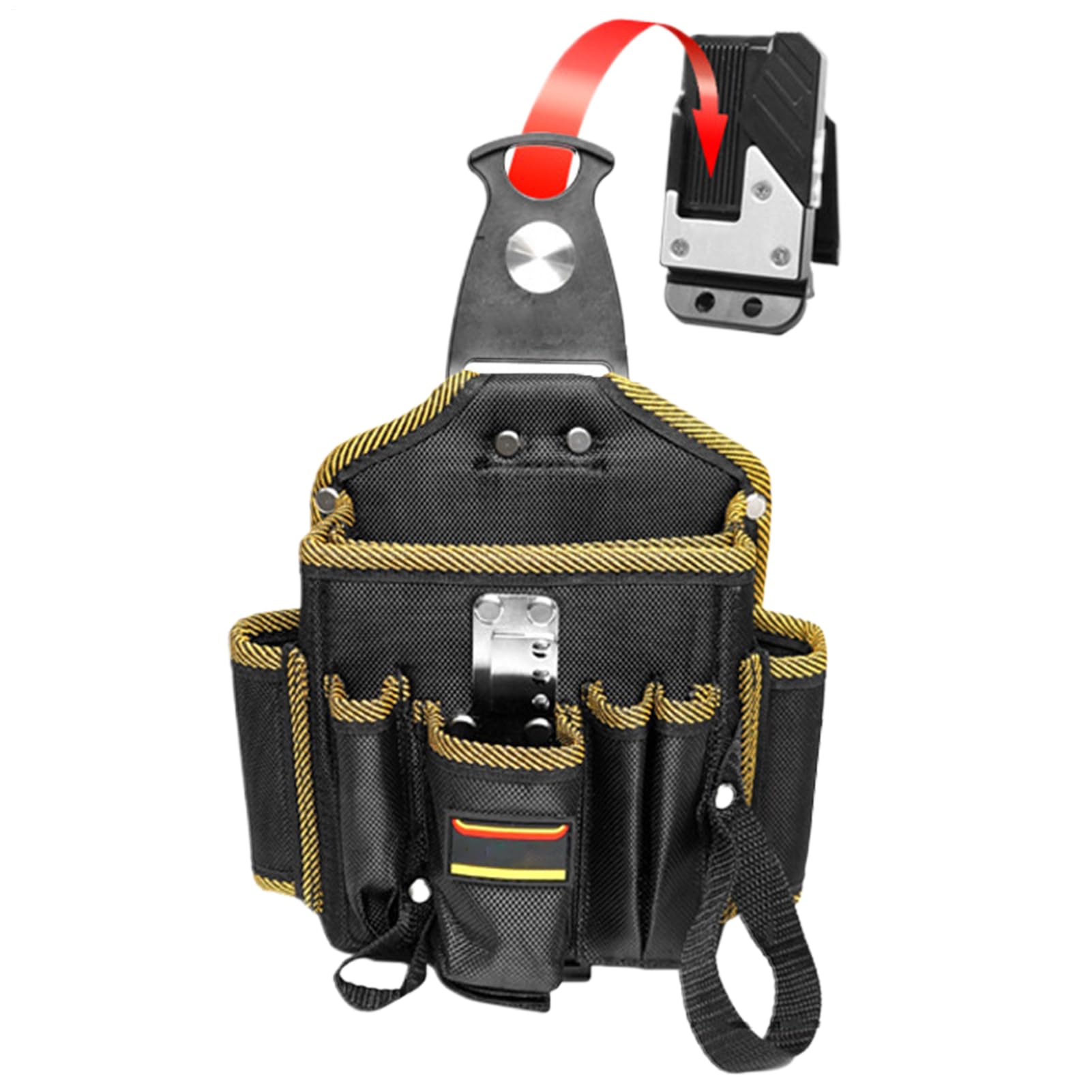 Sacoche Ceinture Outils Charpentier Sac Utilitaire De Travail Léger Grande