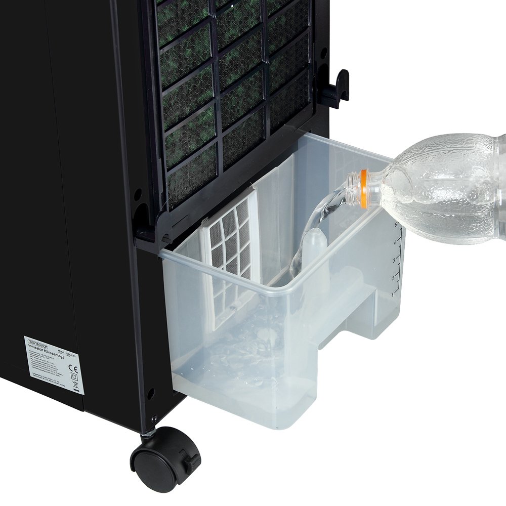 Rafraîchisseur D'Air Mobile MONZANA 7L - 4en1 Ventilateur, Ioniseur, Humidificateur, Purificateur - Télécommande