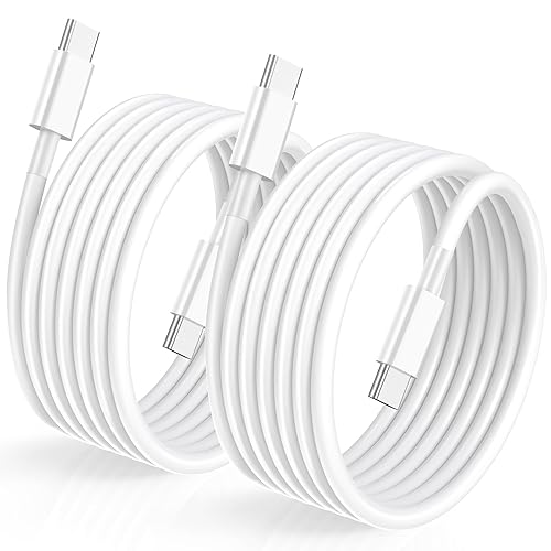 Cable USB C a USB C de 100 W, cable de carga USB C de 100 pies, cable USB C de carga rápida USB tipo C compatible con iPhone