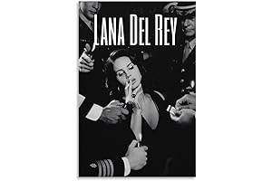 Ysijun LANA DEL REY Movie Poster Canvas
