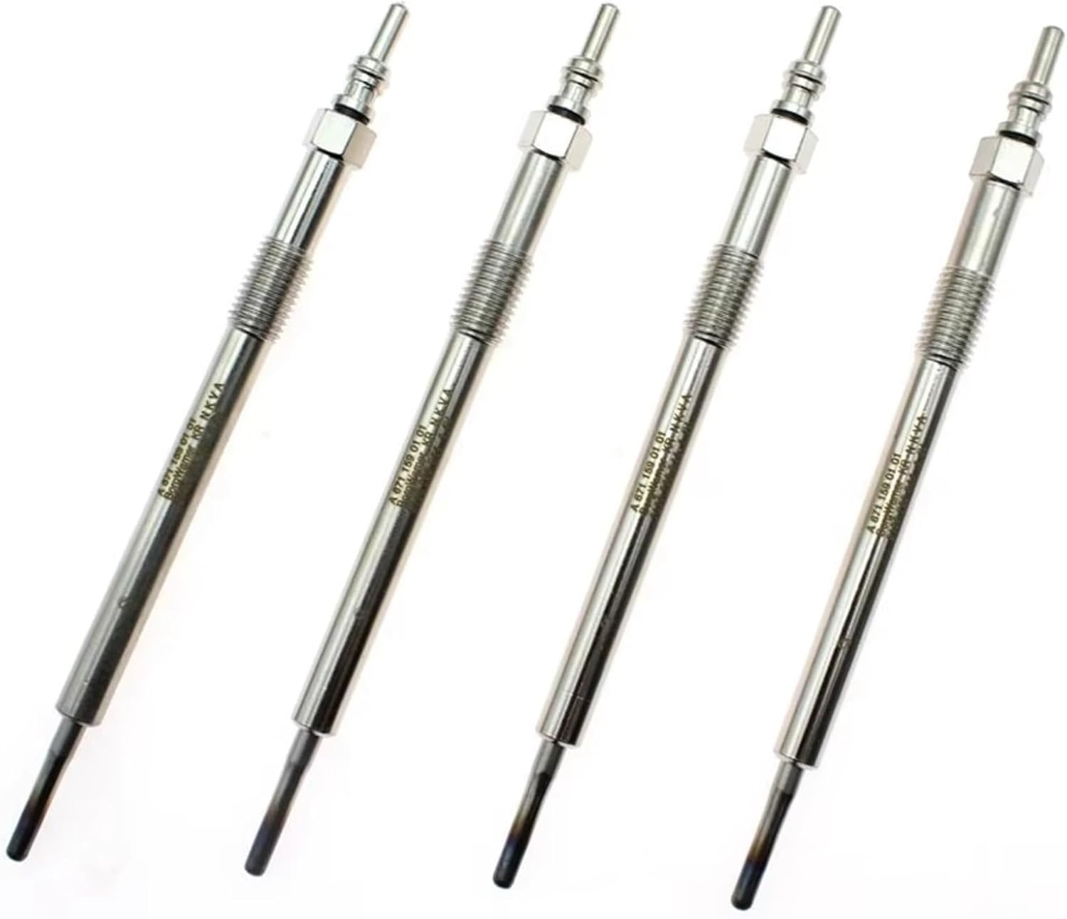 diesel heater glow plug Compatible With Ssangyong For Actyon Sports For Korando C For Rodius 2.0l Td Glow Plug Set 6711590101 A6711590101 0100266066(1pcs)