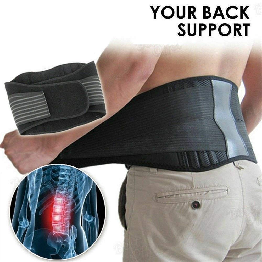 Tutore Lombare Vita Regolabile Tormalina Autoriscaldante Terapia Magnetica Cintura di Supporto for la Schiena Cintura Lombare Fascia for Massaggio Assistenza Sanitaria Uomo Donna,Supporto l