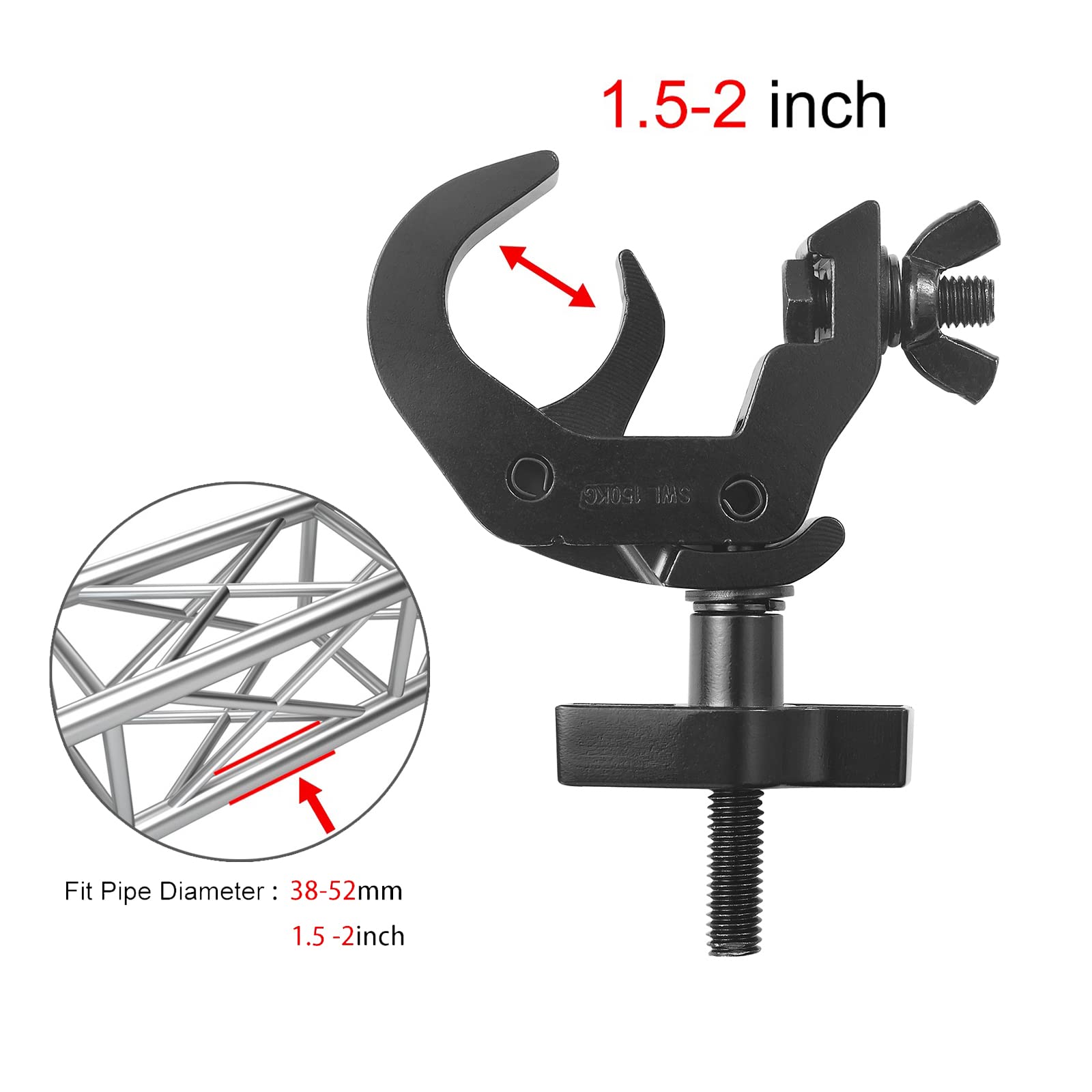 MFL Truss Clamps - Heavy Duty Stage Lighting Clips -2