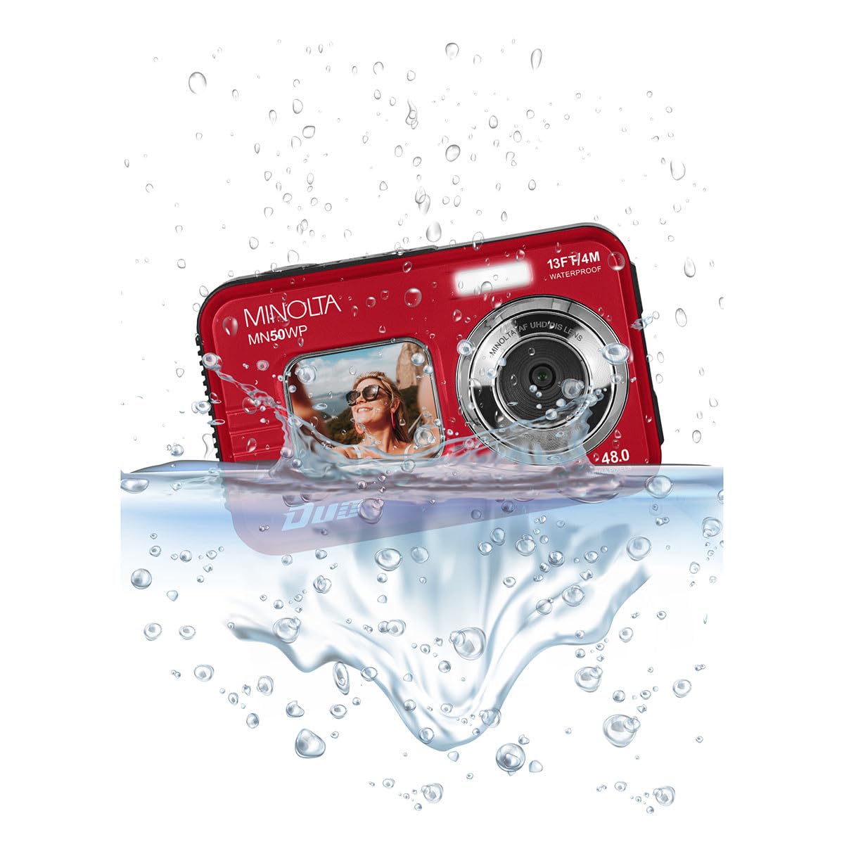 Amazon.com : Minolta 48MP Underwater Digital Camera – 5K Ultra HD