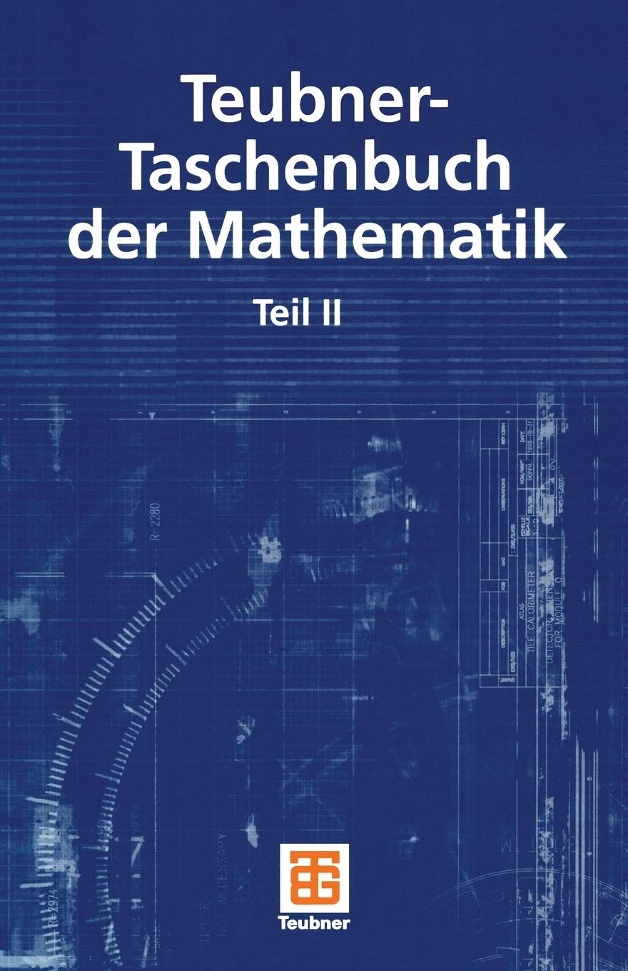 Teubner-Taschenbuch Der Mathematik: Teil II