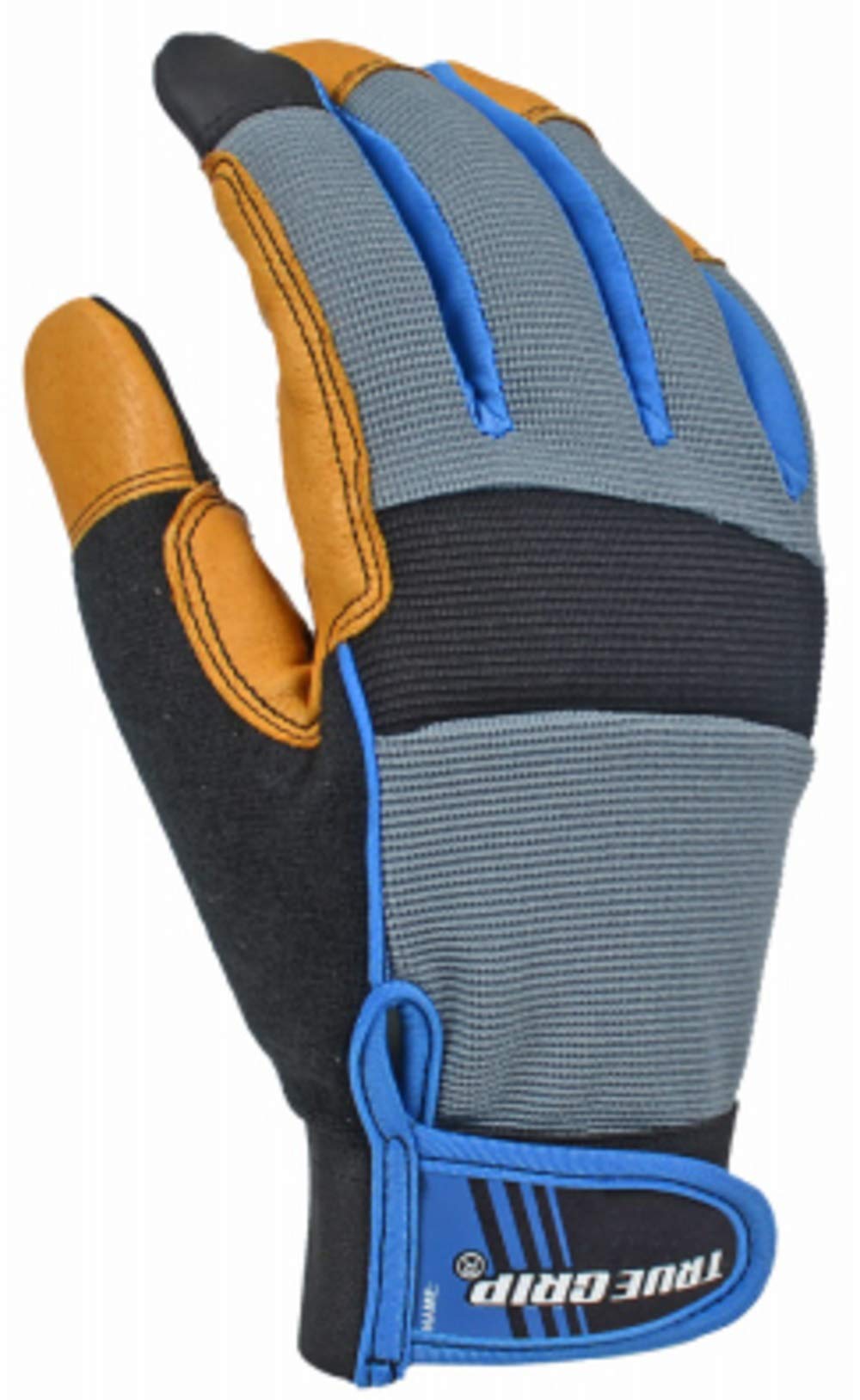 True Grip Winter Hybrid Pigskin General Purpose Work Gloves | 40g Thinsulate Insulation and Touchscreen Compatible
