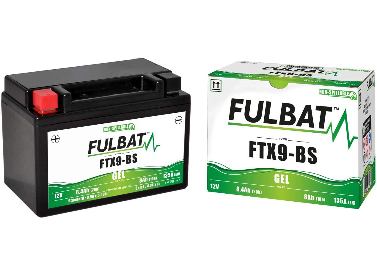 FULBAT FTX9-BS YTX9-BS Batteria moto Gel 12V 8,4Ah 135A