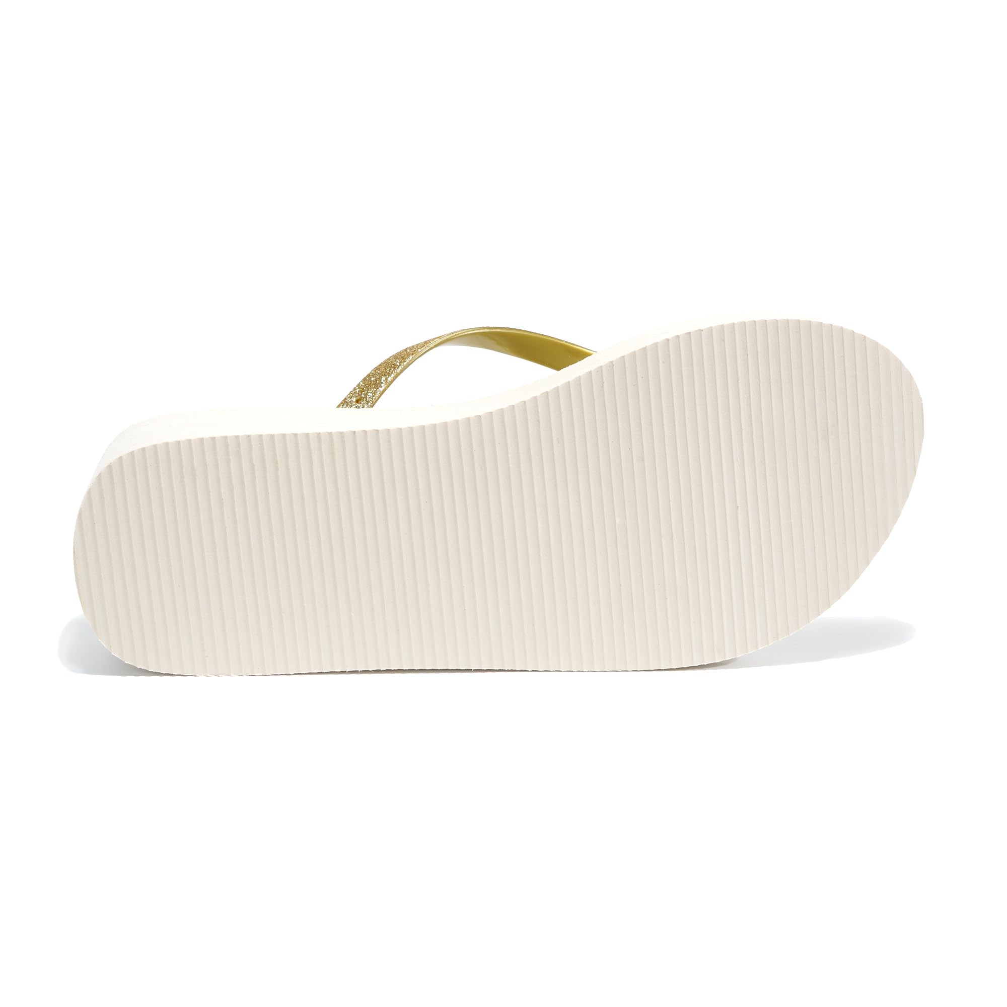 Tongs Pour Femme Avec Talon Compensé Confortables Antidérapantes Pour La Plage La Piscine Et L'été WWC260068FR