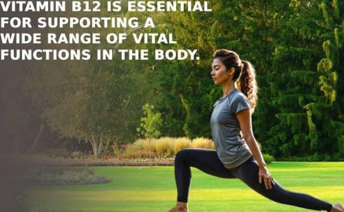 Vruksha Vitals Vitamin B12-100% RDA [LAB TESTED - COA] 365 Tablets/Capsules Supplements - Plant Based Methylcobalamine/Mecobalamine Supplement — Vitamin B12 Supplements - image 3