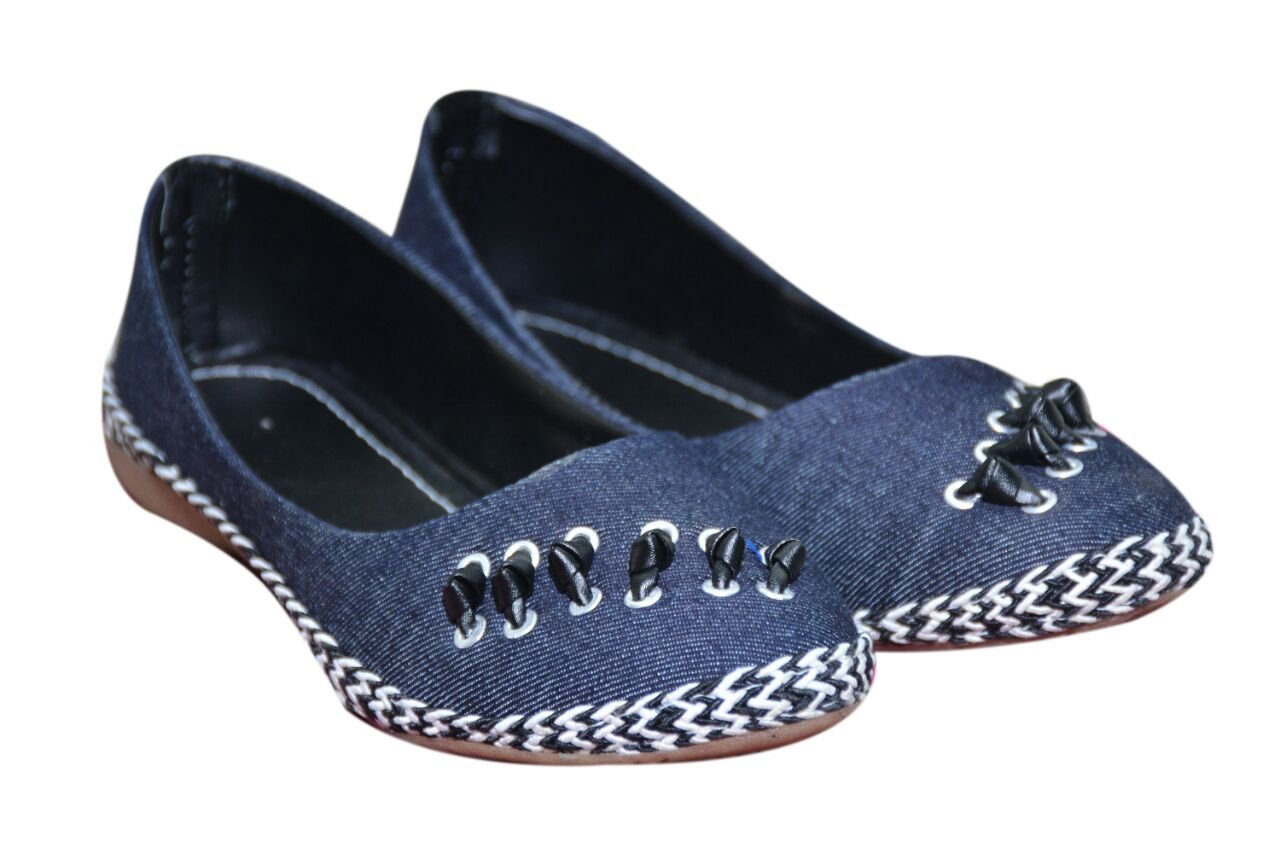 Women's Black Ballet Flat - 41