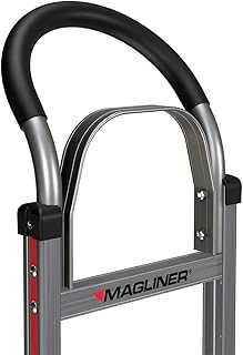 Magliner U-Loop Handle with Vinyl Sleeve and U-Brace for 2-Wheel Hand Truck