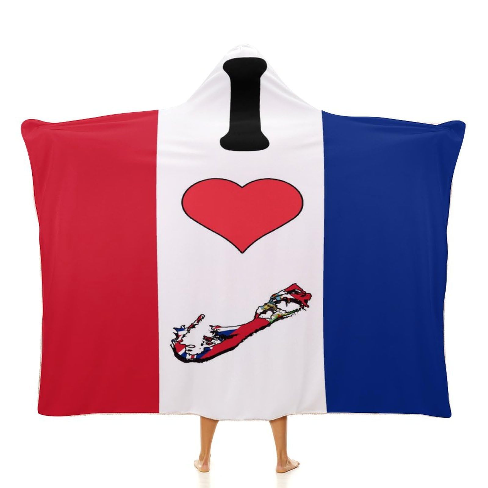 Couverture à capuche Bermuda pour homme et femme idéale pour les soirées cocooning