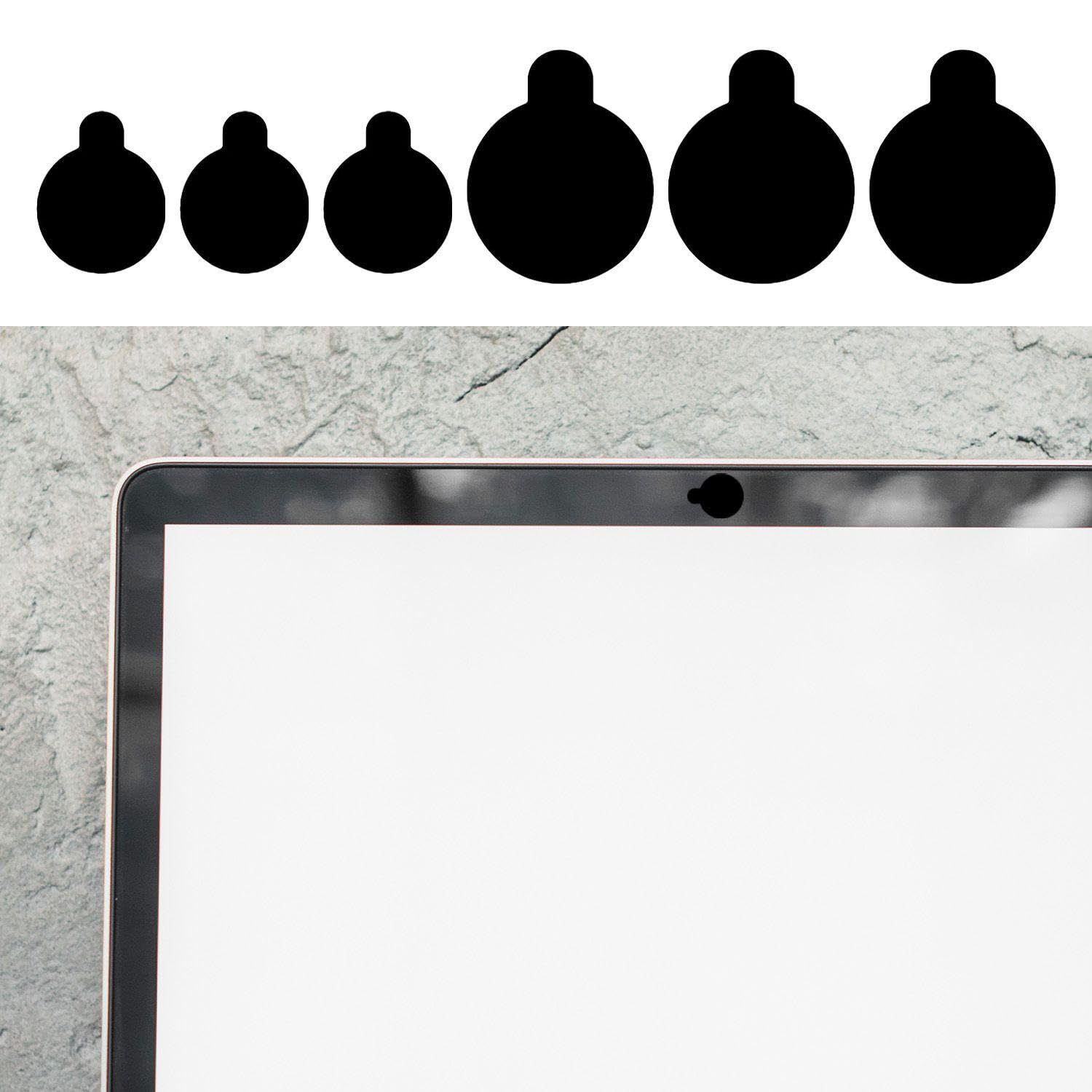 8 Adesivi di Copertura della Fotocamera, Adesivi di Copertura per La Privacy Autoadesivo, Adatti A Computer, Telefoni Cellulari E Tablet.