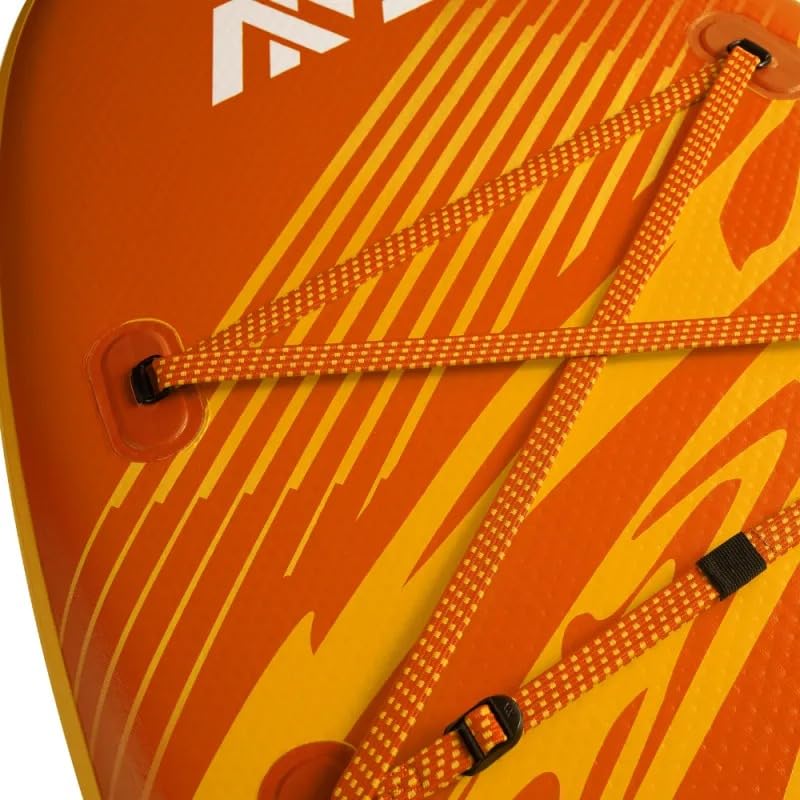 Pack Paddle Gonflable Aqua Marina Fusion 10’10’’ + Pompe Électrique 12V – Sup Adulte Polyvalent All Around – Planche Stable Débutant & Balade – Kit Complet avec Pagaie, Leash, Sac de Transport