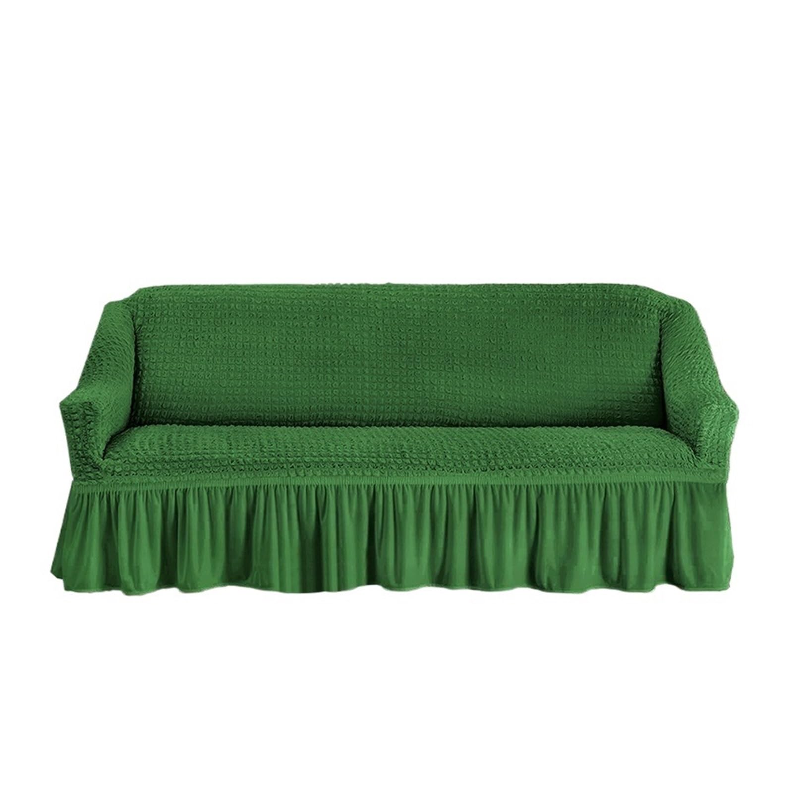 CHAKEUZND sofa slipcovers， Sofa Slipcover With Skirt High Stretch Universal Fit 1-4 Seat (90-300cm) Multicolor(Color 11,3-seat(190-230cm))