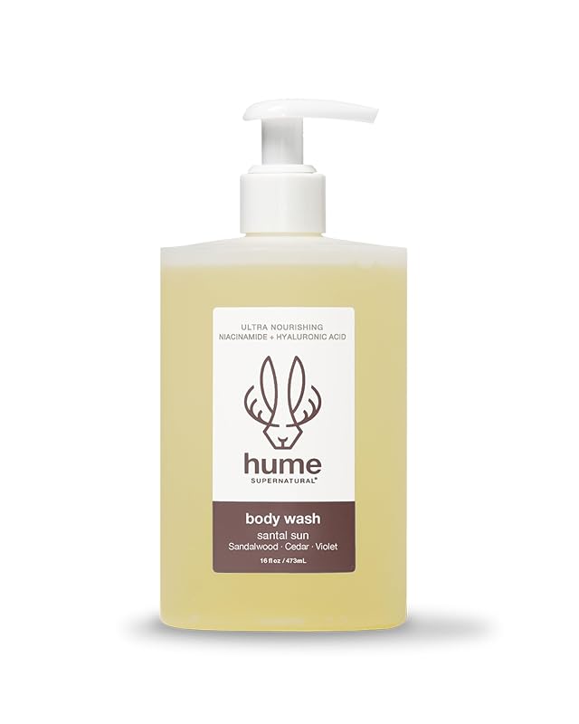 HUME SUPERNATURAL Ultra Nourishing Body Wash Santal Sun 16 fl oz - Cleanse nourish and replenish skin with