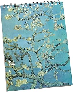 SEWACC 1 Pç Caderno Espiral A4 Caderno Espiral Caderno De Capa Dura Caderno De Pintura Caderno De Desenho Caderno De Desenho Papel De Rastreamento Doodle Livro Prancheta De Desenho