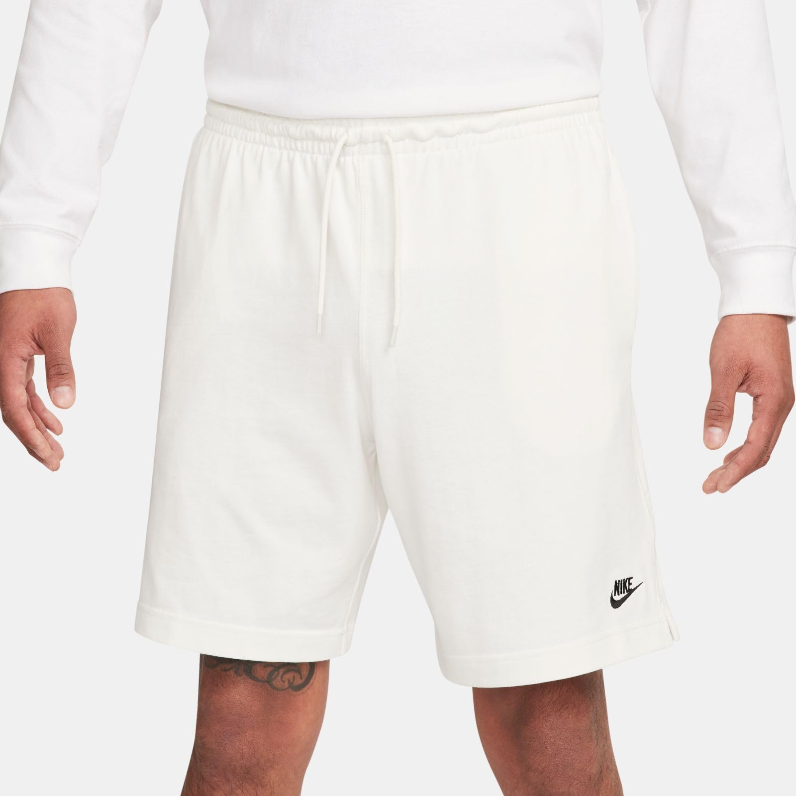 NIKE FQ4359-133 Club Shorts Hombre Sail/Black Tamaño L
