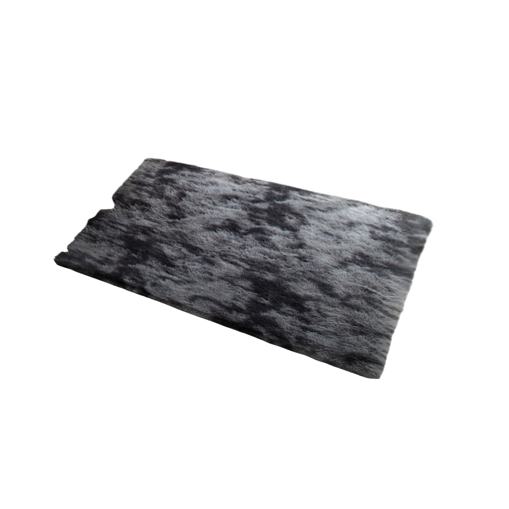 Tapis Tissé Écologique HOCEDO Gris Foncé 130 x 150 cm pour Grande Chambre