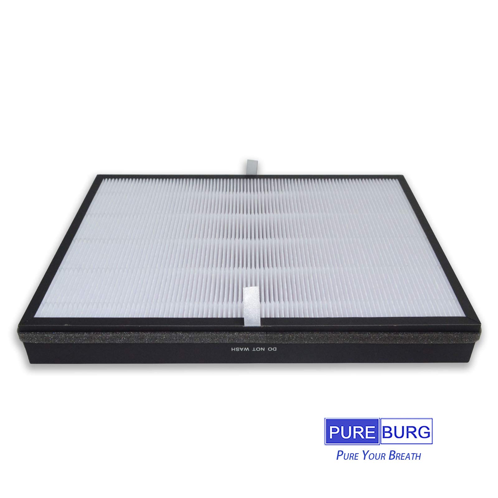 PUREBURG Ersatzfilter kompatibel mit Balter LR-02 Luftreiniger, H13 True HEPA und Aktivkohle 3-Stufen-Filtration,2er-Pack