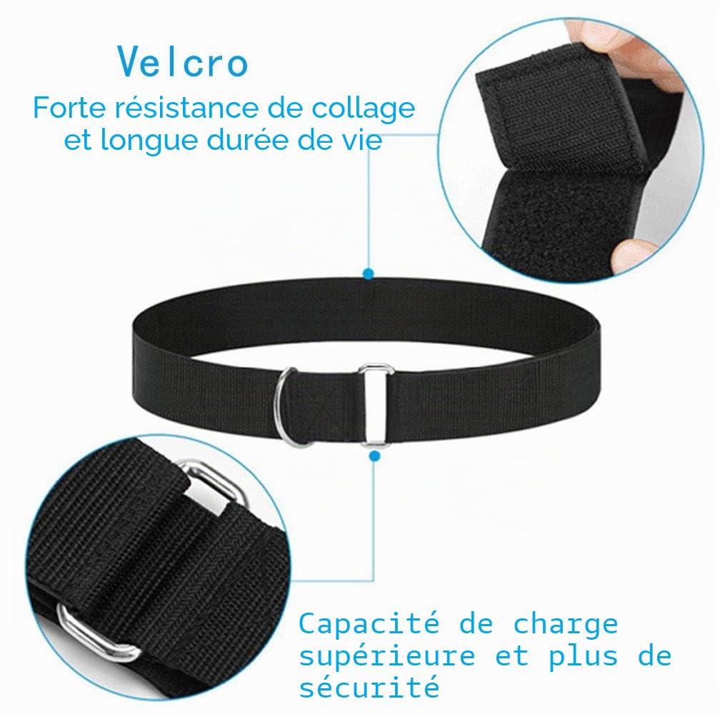 Corde d'entraînement de résistance, Force Explosive, Saut, entraînement Physique, Corde de résistance, améliore la Vitesse, l'endurance et la Force