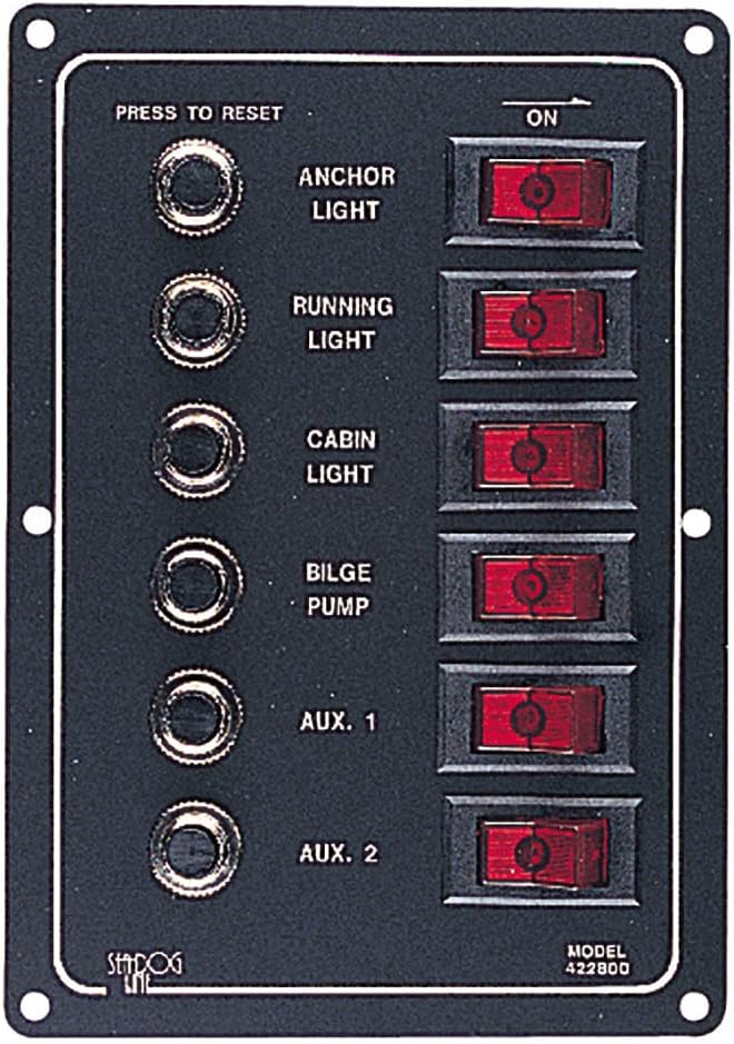 PANEL CIRCUIT BREAKER ACDC 6 CIR