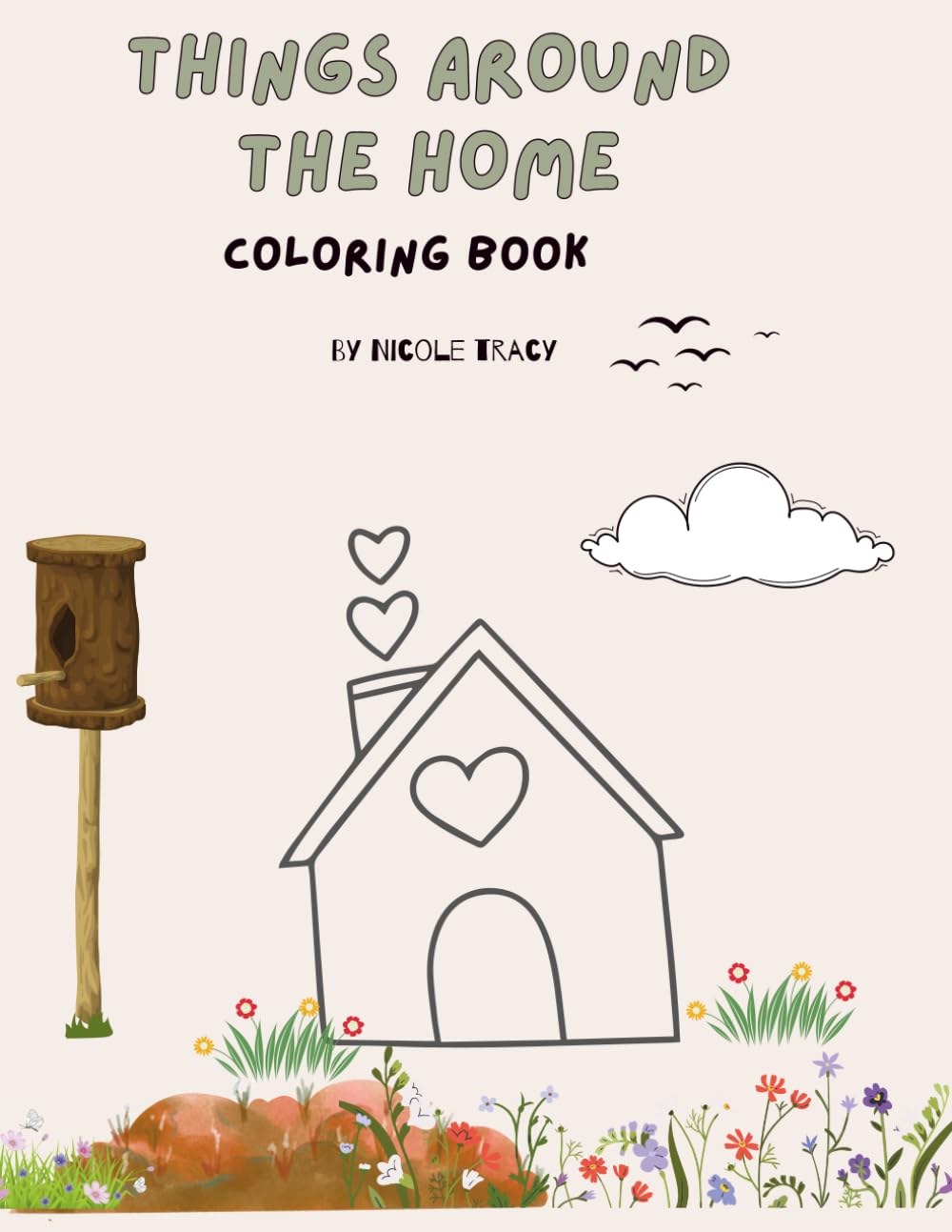 Things Around the Home - Coloring Book