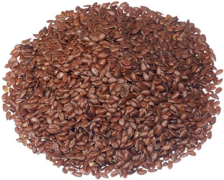 Premium Quality Flax Seed for Birds, Parrots, Poultry, Horses and Pets (5 Pound (Pack of 1))