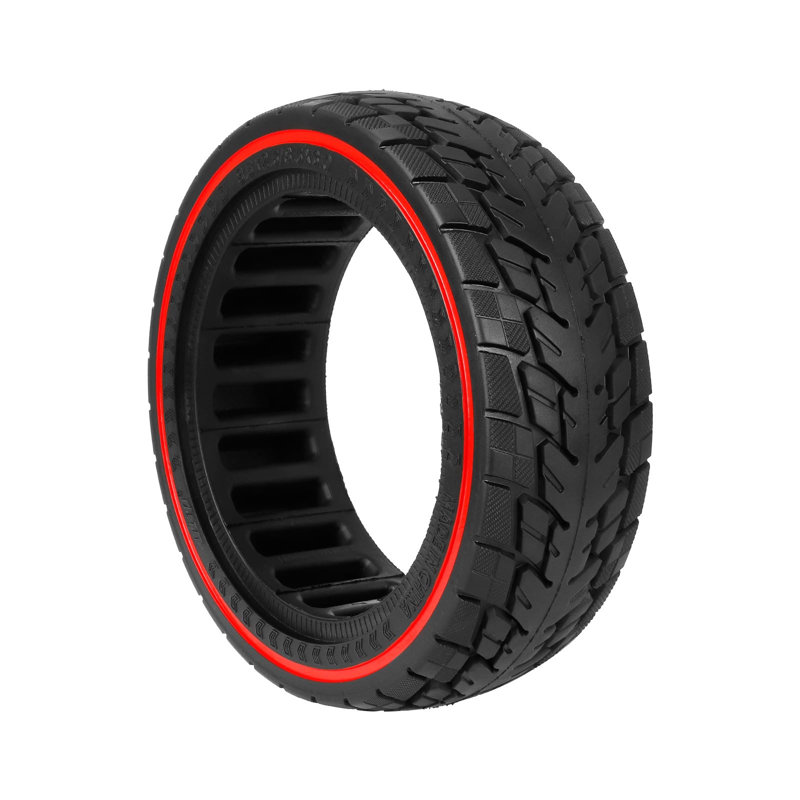 TREFAN Neumático sólido todoterreno 8,5 x 2,5/8,5 x 3 para Dualtron Mini Motor/Speedway Leger scooters ruedas de repuesto con (1 unidad)