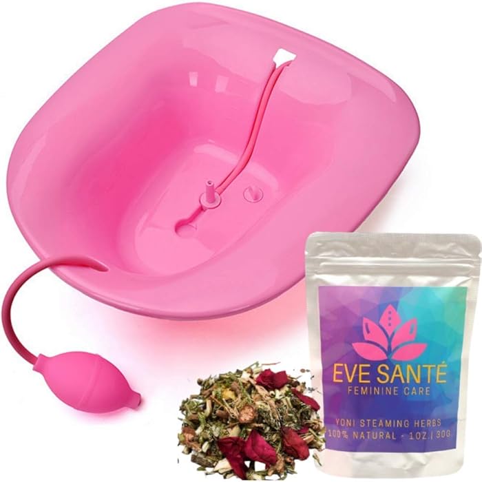 Buy EVE SANTE Yoni Steam Kit V Steam at Home Kit Includes Pink Yoni