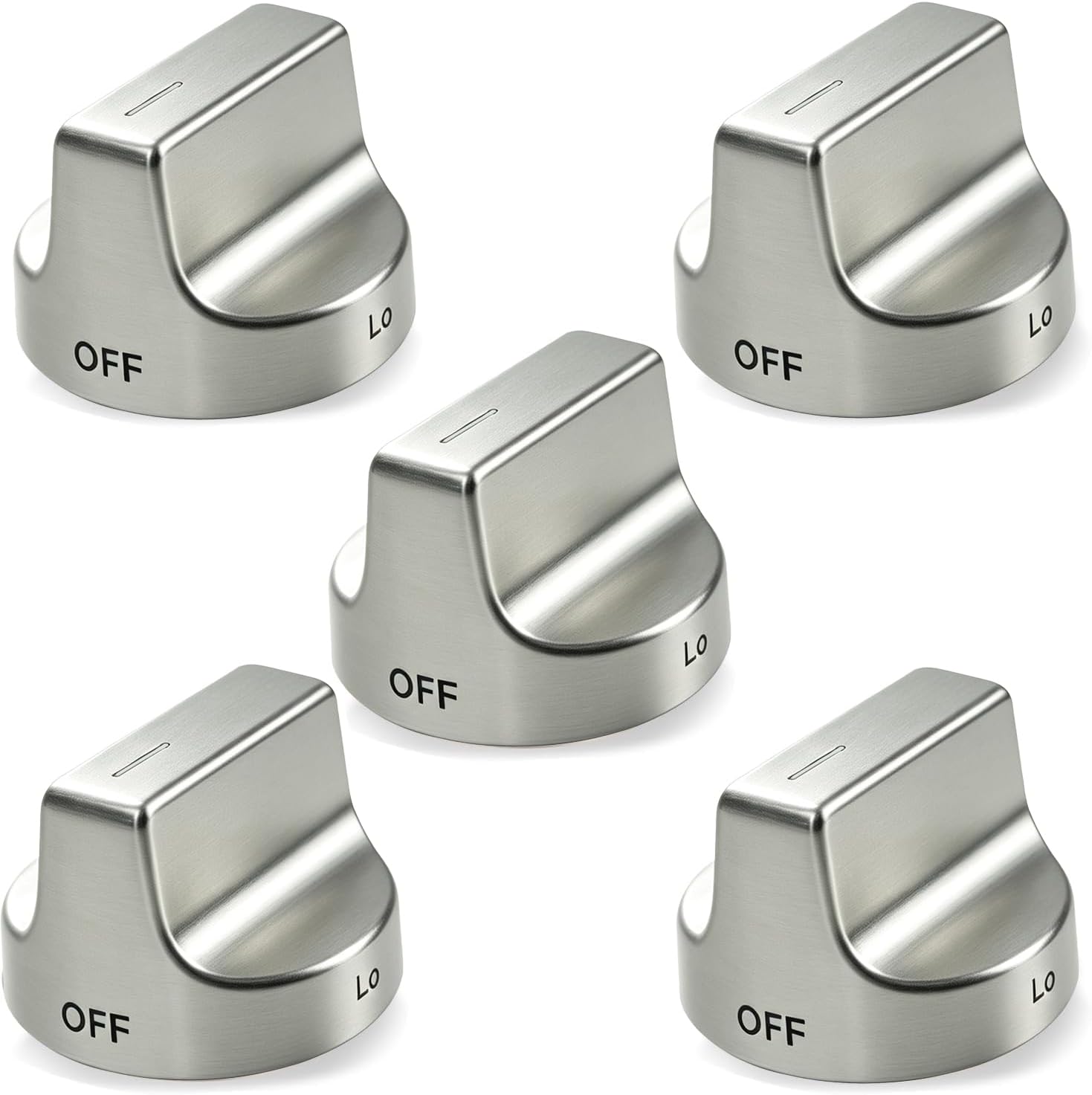 5Pcs W11239985 W10850015 Stove Knob Replacement