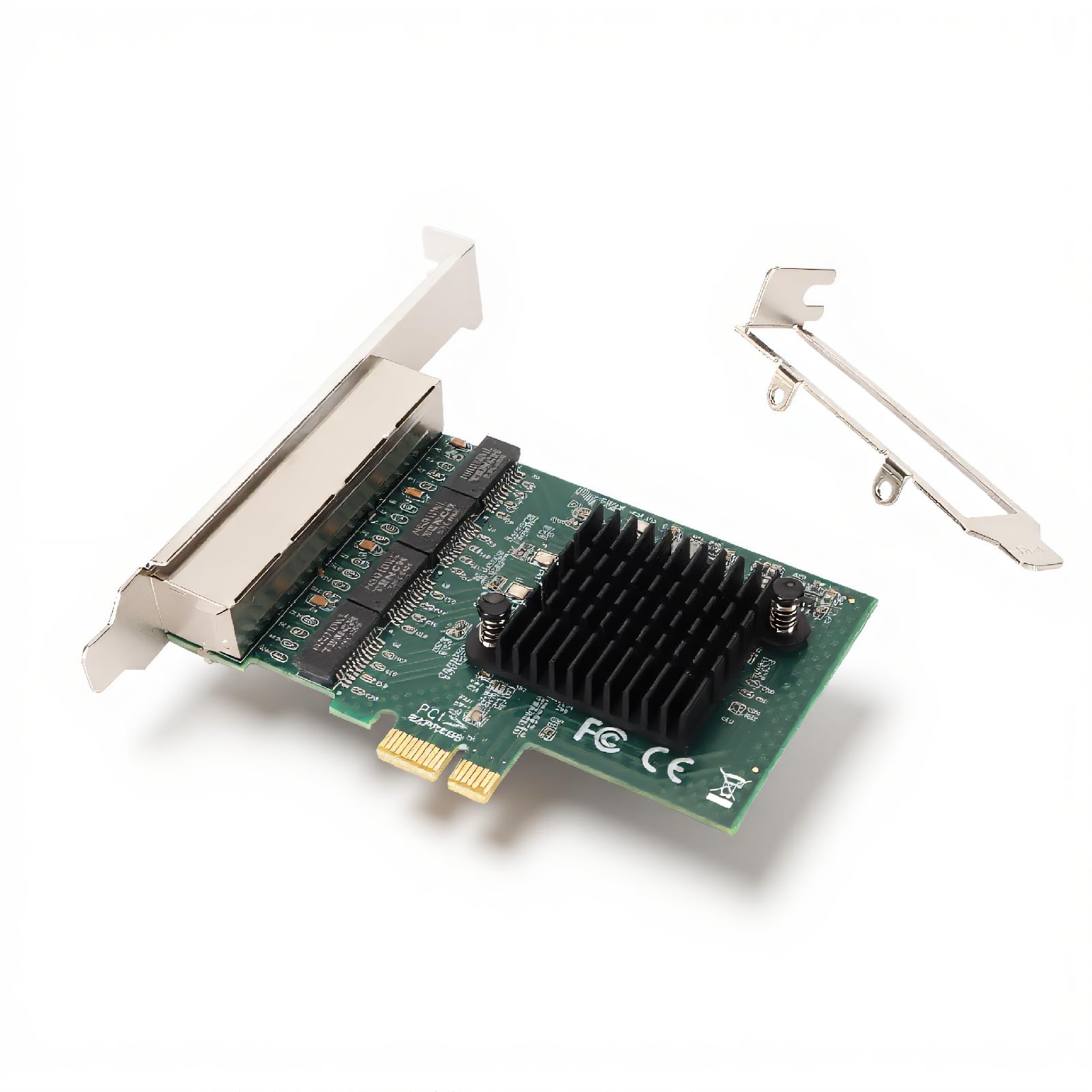 NA8111 T4 4 Port Gigabit Ethernet PCIe X1 Network Interface Card, Stable Connection, Low Power Consumption, Multi System Compatibility, High Speed Network-image-12