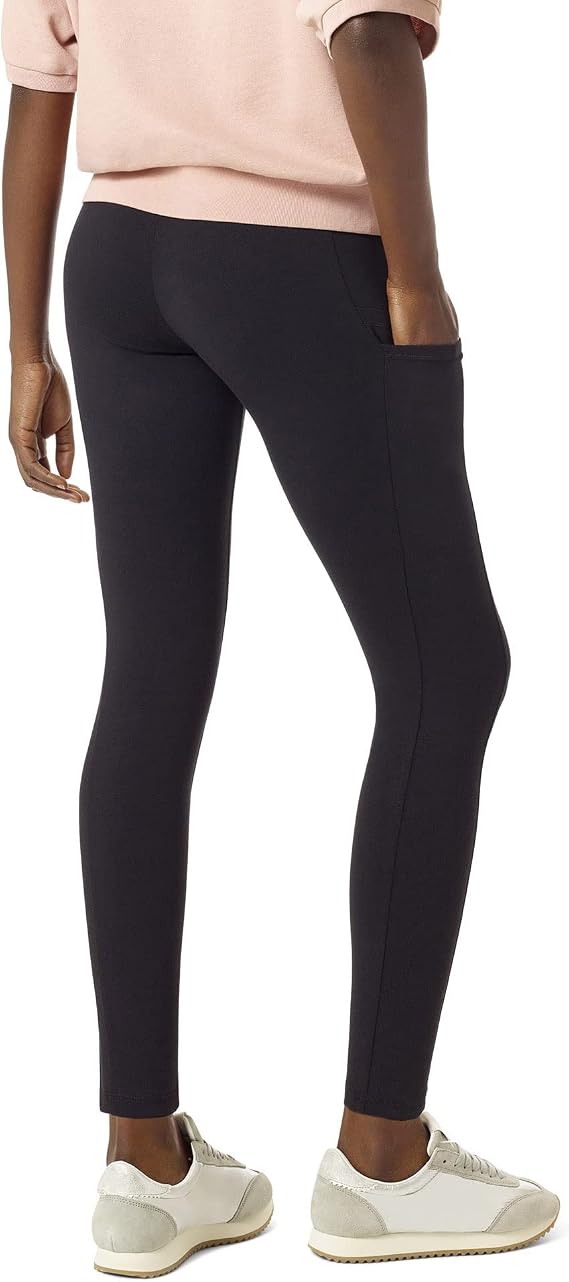 HUE Women's Wide Waistband Blackout 