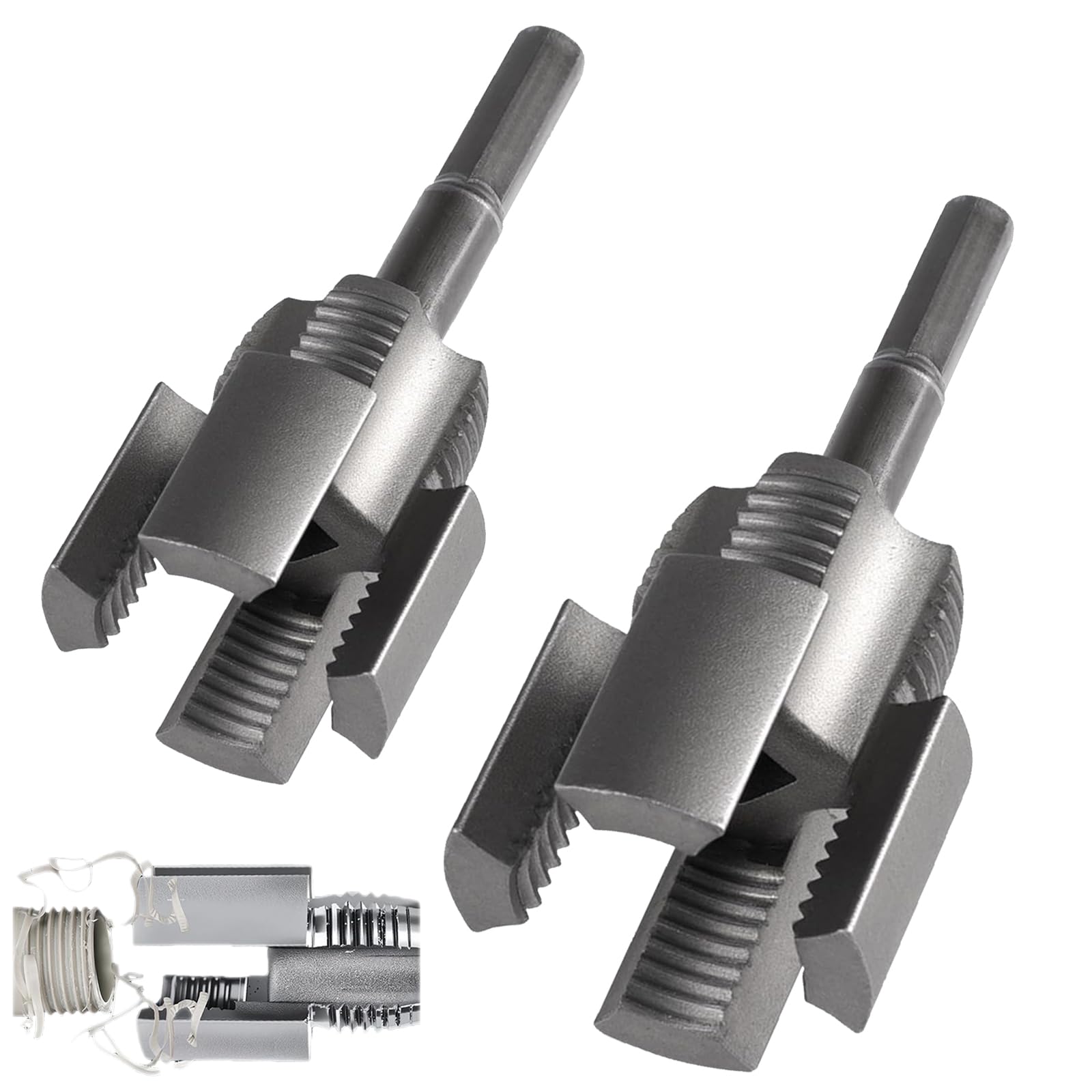 Filiera Per Filettatura 1/2" DN15 3/4" DN20 Maschi Kit Filettatura Maschio Femmina Per Tubi Idraulici