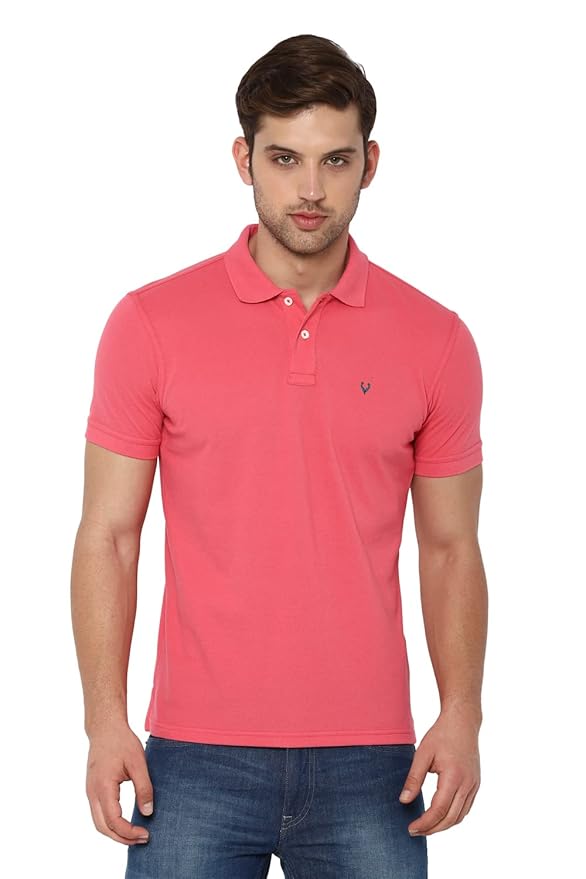 Allen Solly Mens Cotton Regular Fit Polo T-Shirt