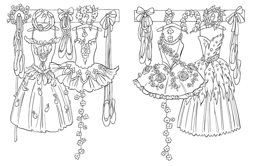 The Ballet Colouring Book