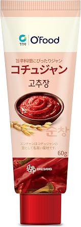 Chung Jung One Elephant Suchun Kochujun Tube 2.1 oz 60 g x 4 Bottles