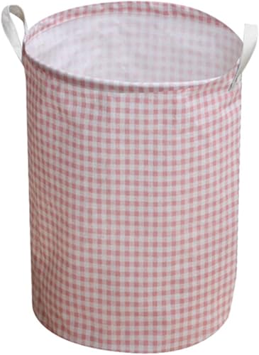 3 Laundry Basket CottonCanvas Foldable Opening Medium Fabric Laundry Basket Holding And Arranging Laundry Bucket 35 * 45CM Baby Hamper with