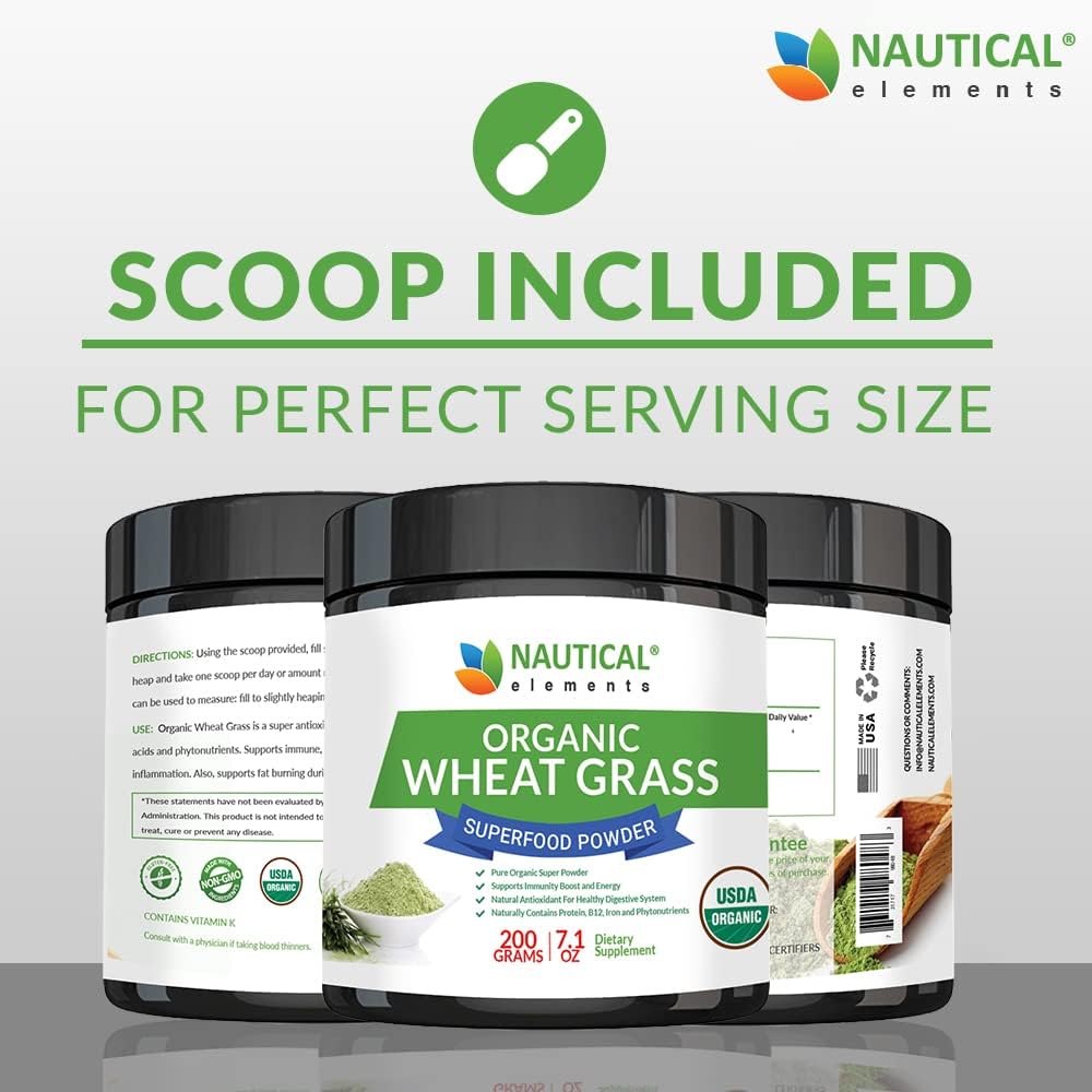 Terrasoul Superfoods Organic Wheatgrass Juice Powder view 3