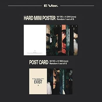 【未開封】初期◇EXO写真集「WITH THE WONDER」 Amazon.com: HIJJPS EXO - 7th Album [EXIST] (E Ver.) Cover +