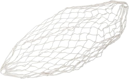 Miniatura 5 de Hamaca de cuerda de algodón, tejida a mano tradicional con capacidad de 264.6 libras, hamaca portátil de malla de cuerda de algodón para exteriores,