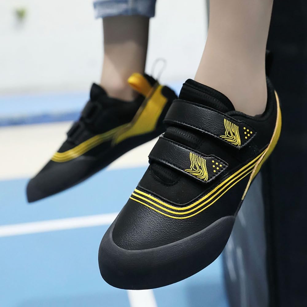 Kletterschuhe Herren Damen universelle Trainingsschuhe Anfänger Klettern Indoor Bouldern Trainingsschuhe rutschfeste und atmungsaktive Kinder Kletterschuhe 32-44EU