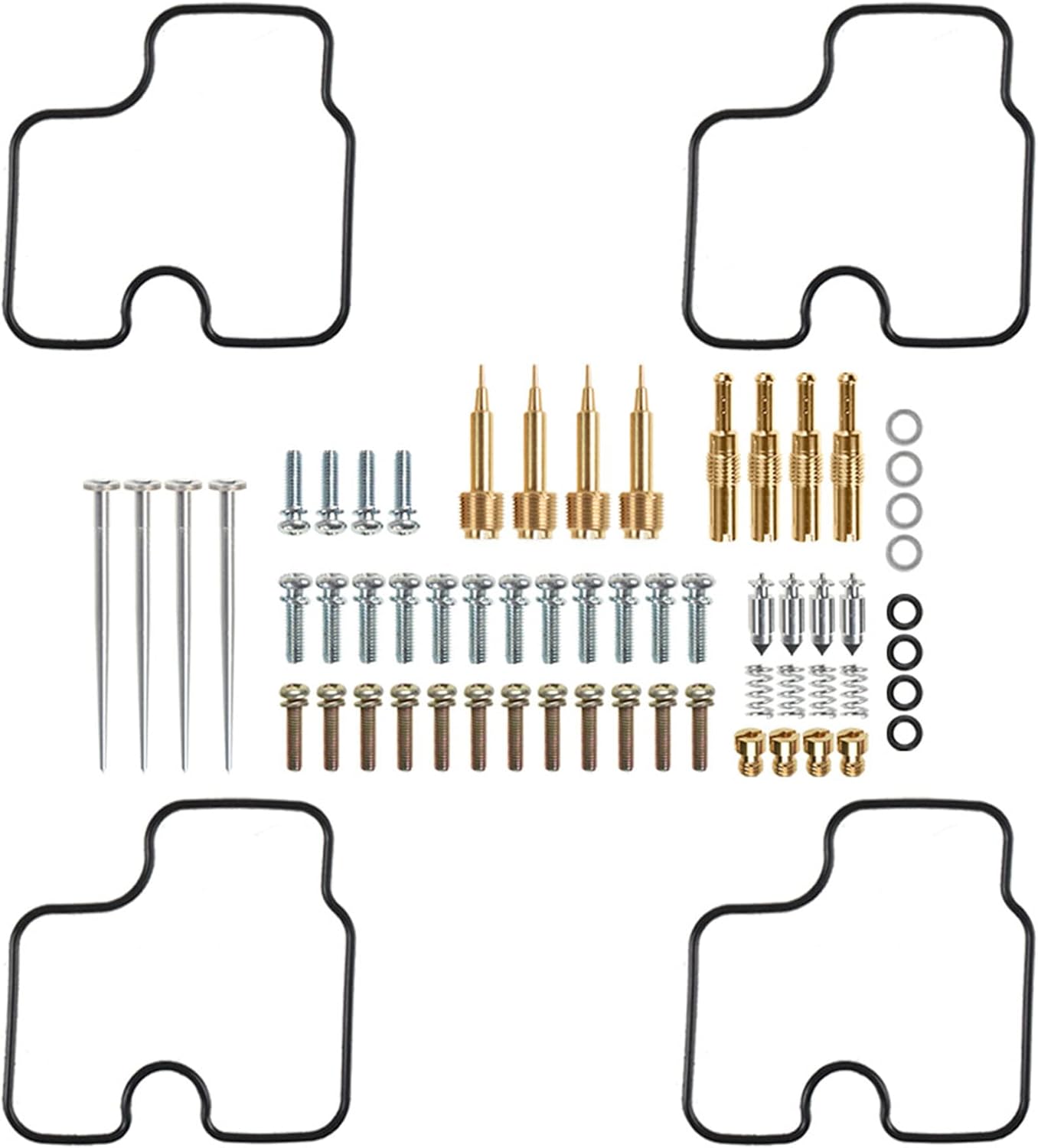 4x Carburetor Carb Repair Kits Replacement for Honda CBR600F CBR 600F F4 F4I 600 1999 2000
