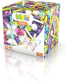 HCM Kinzel Meli 67334 Stik Pink 150 Bloques de construcción, Multicolor