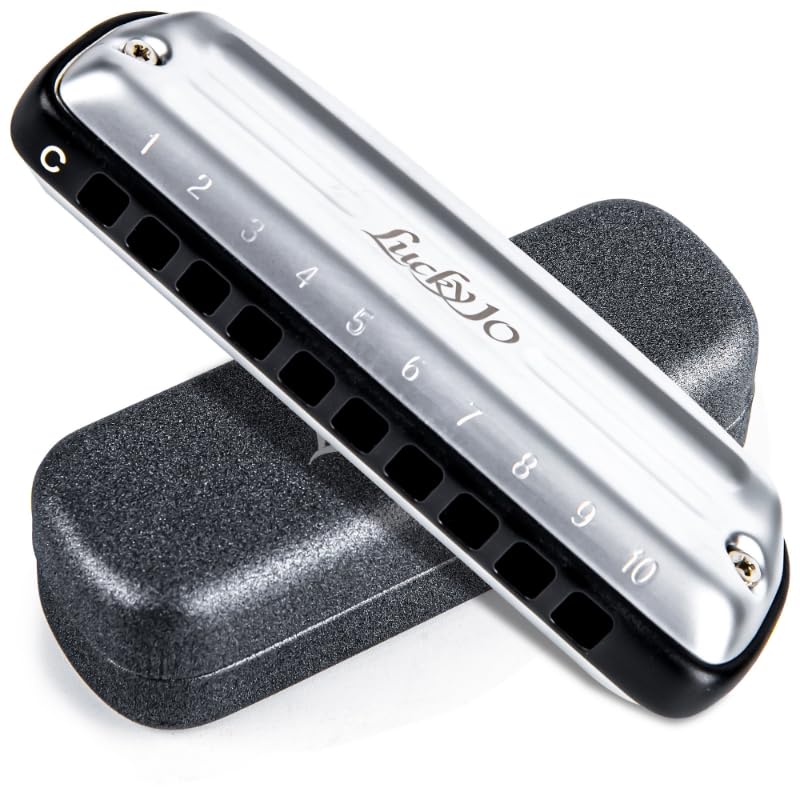 East top Lucky 10 - Armónica profesional de 10 agujeros para adultos, profesionales y jugadores