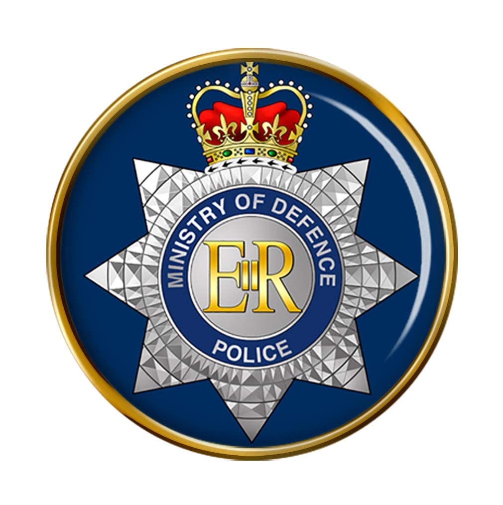 Giftshop Uk Men's Gold Mod Police Pin Badge