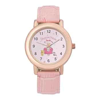 Amazon | マロンクリーム 腕時計 アナログ レザーベルト