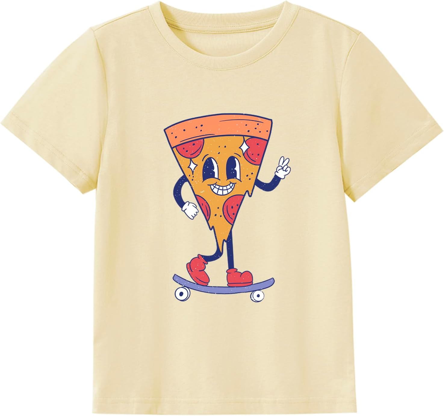 Toddler Girls T Shirts Sassy Little Soul Graphic Short Sleeve Shirts 2-7 Years Cotton Baby Girl Retro Daisy Tees Clothes