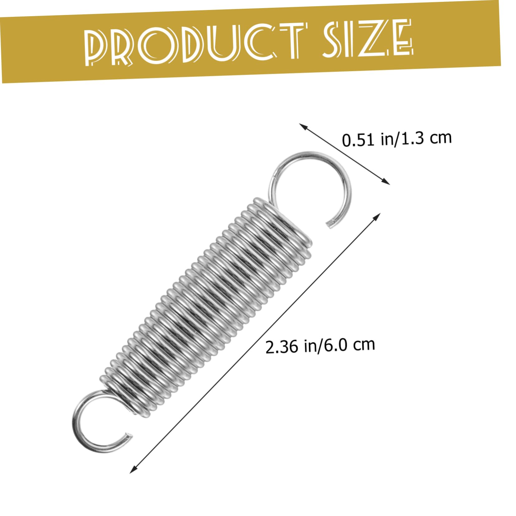 Totority Drum Foot Pedal Spring for Bass Drum Precision Crafted Replacement Drum Parts